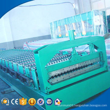 HT color steel corrugated roof sheet making machine